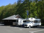 Wohnmobilstellplatz Horbach Das Foto zeigt den Wohnmobilplatz im Freigericht