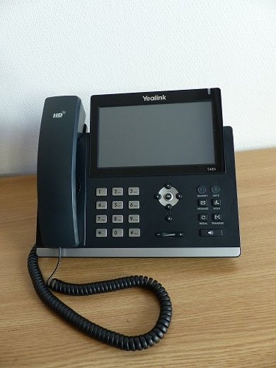 Foto eines Telefonapparates