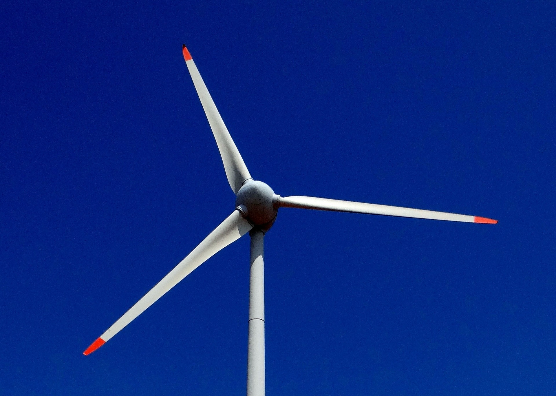 Windkraftanlage Foto einer Windkraftanlage