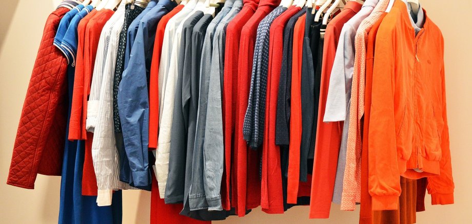 Garderobe Bild einer Garderobe