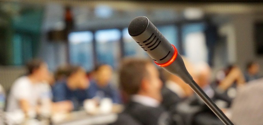 Foto einer Konferenz