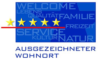 Das Logo der Industie- und Handelkammer für die Auzeichnung Ausgezeichneter Wohnort