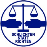 Zu sehen ist das Logo des Schiedsamtes