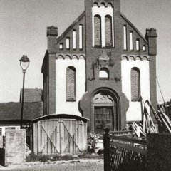 Foto der Fassadenansicht der Alten Synagoge