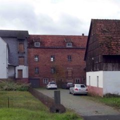 Foto der Gesamtansicht der Schillingsmühle von Norden