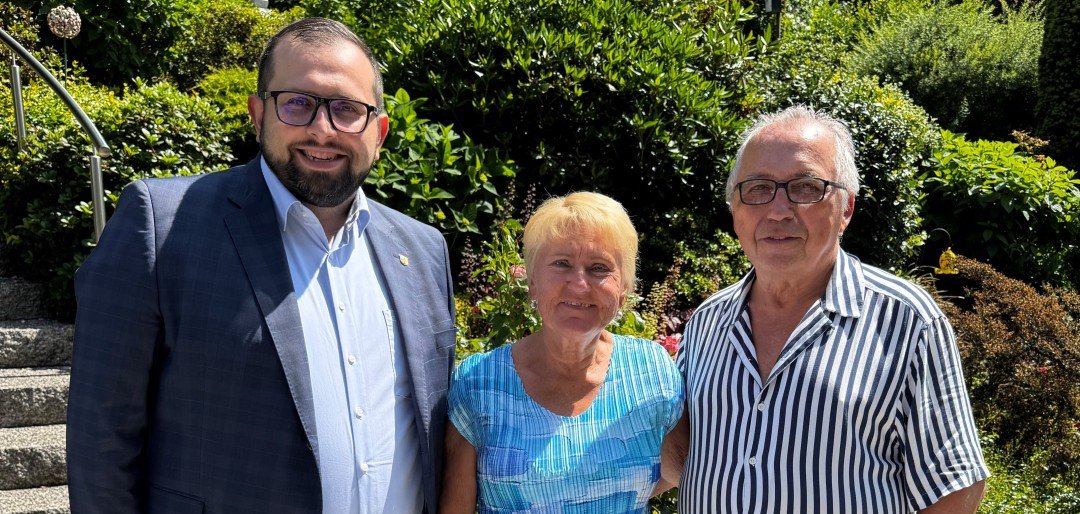 Goldene Hochzeit Ehepaar Schwab.