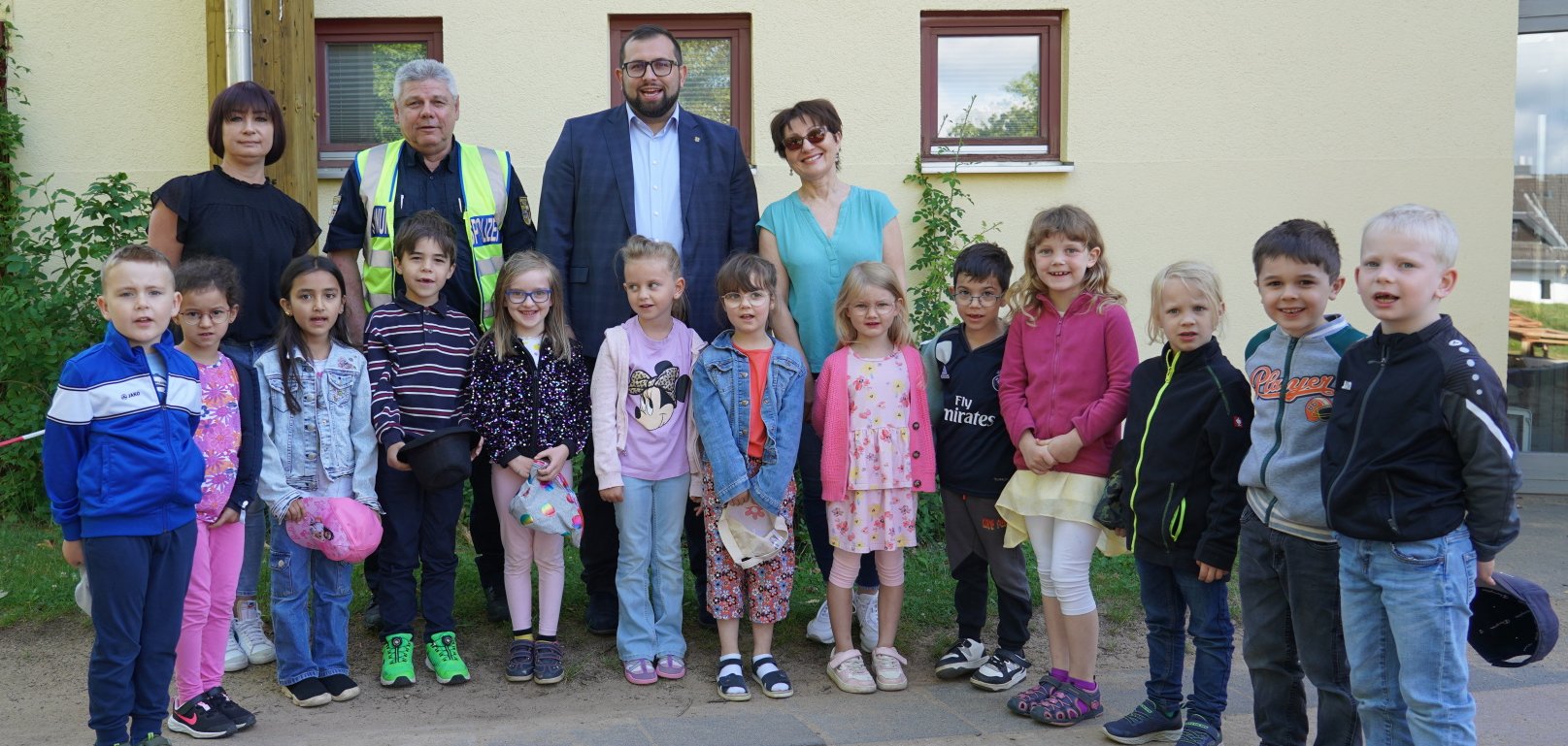 Verkehrserziehung in der Kita Schatzkiste.