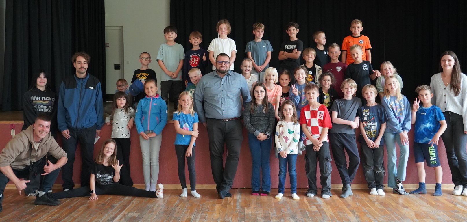 Auftakt der Freigerichter Ferienspiele.